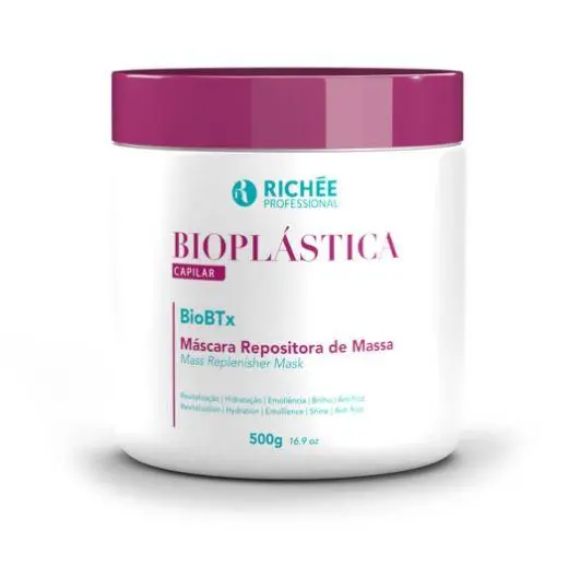 Brazilian Biobtx Mass Replenisher Deep Hair Mask Bioplasty Mask 500G - Richée 1