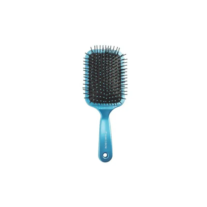 Brazilian Blue Hair Combing Soft Touch Brush Racket Deluxe 8074 Marco Boni 1