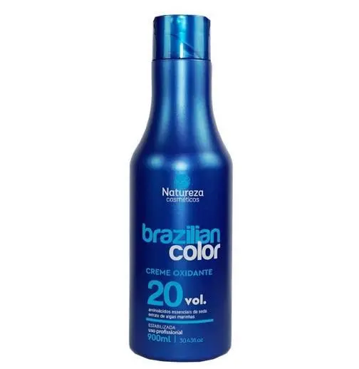 Brazilian Color Oxidizing Cream Hydrogen Peroxide Ox 20 Vol. 900Ml - Natureza 1