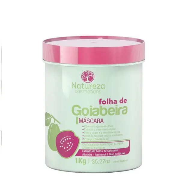 Brazilian Goiaba Guava Leaf Extreme Moisturizing Mask 1Kg - Natureza Cosmetics 1