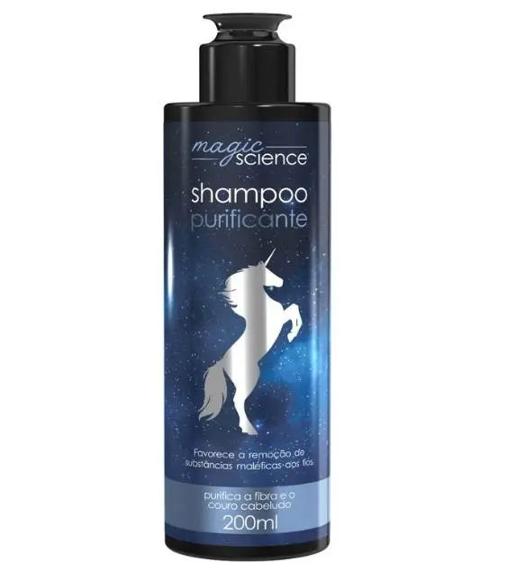 Brazilian Hair Treatment Purifying Shampoo Anti Residue 200Ml - Magic Science 1
