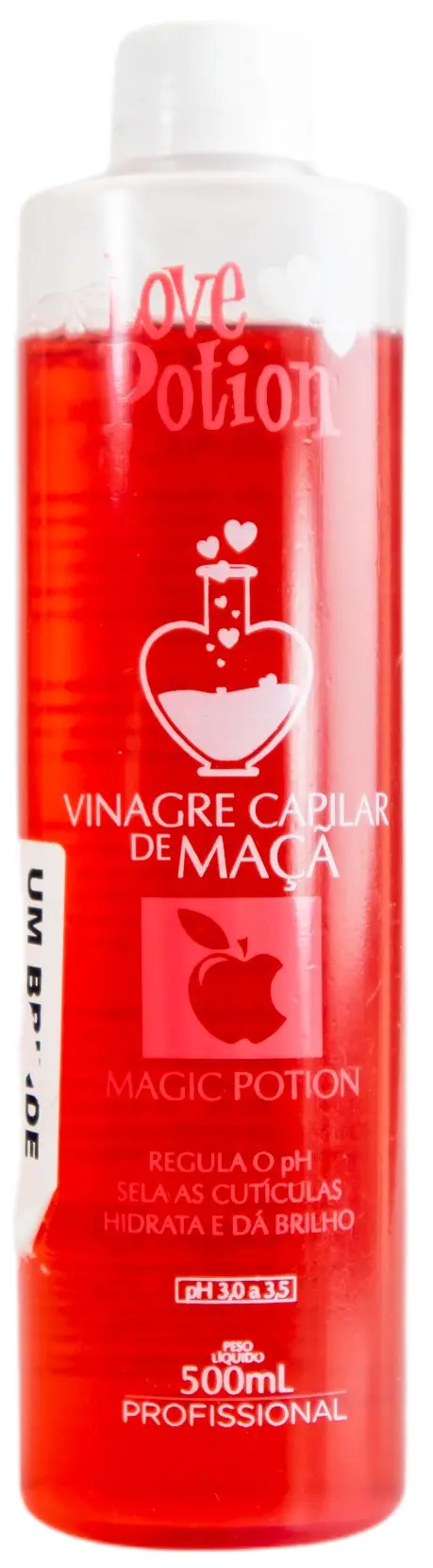 Brazilian Magic Potion Apple Capillary Vinegar Treatment 500Ml - Love Potion 1