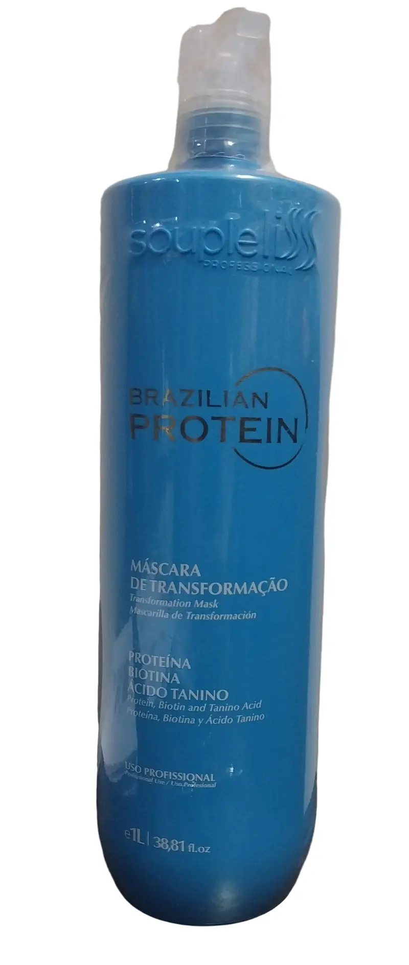 Brazilian Protein Hair Realignment Thermal Reconstructor Treatment 1L Souple Liss 1