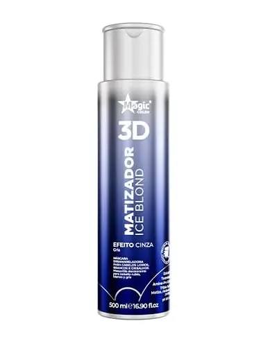 Brazilian Treatment Gray Effect Ice Blond 3D Tinting Gloss 500Ml - Magic Color 1