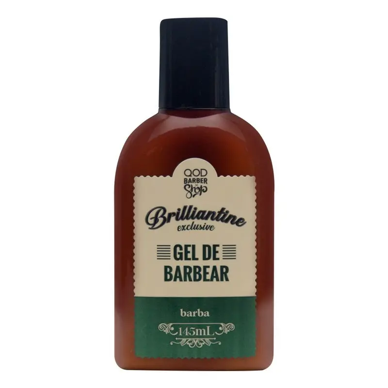 Brilliantine Exclusive Shaving Gel Coconut Oil Beard Men's Treatment 145Ml - Qod 1