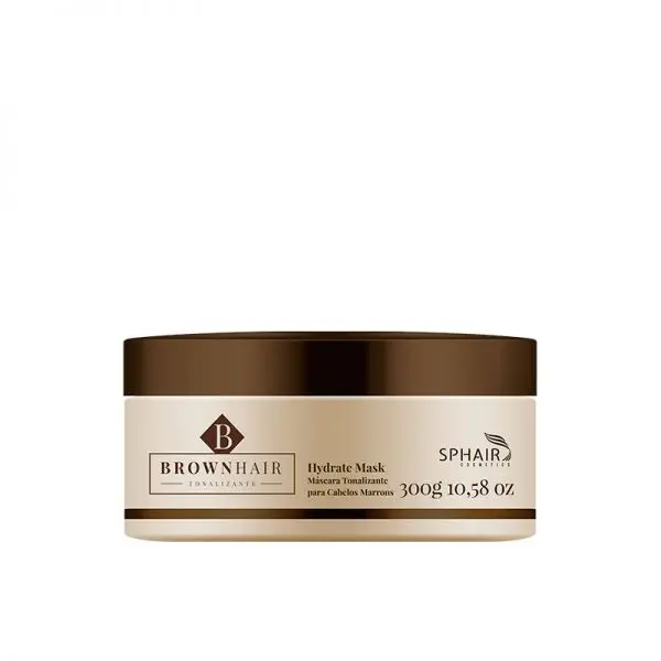 Brown Hair Tinting Hydrate Pigmentation Treatment Mask 300G - Sphair 1