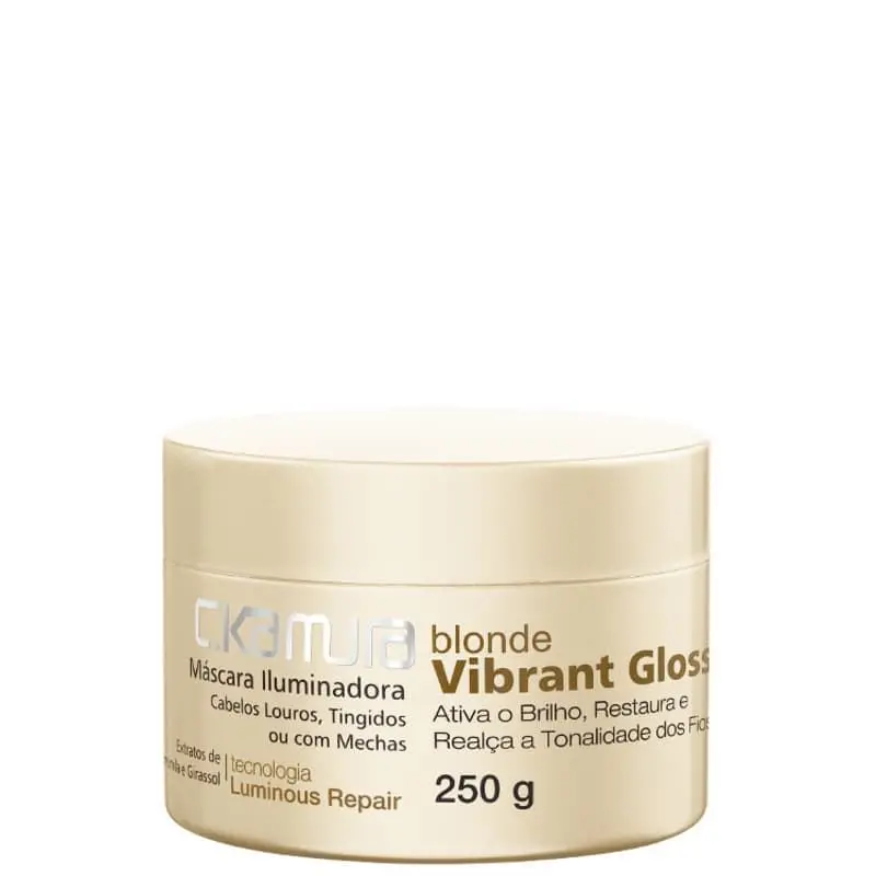 C.Kamura Blonde Vibrant Gloss- 250G Illuminator Mask 1