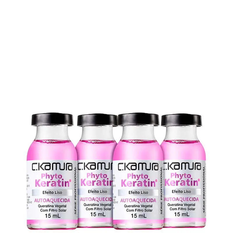 C.Kamura Phyto Keratin Liso-Linen Effect 4X15ml 1