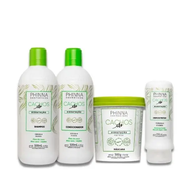 Cachos D+ Curly Hair Curls Maintenance Shine Softness Hydration Hair Treatment K 1