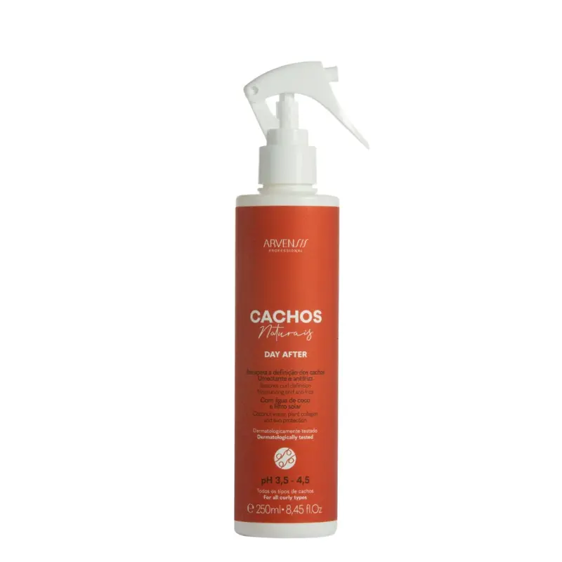 Cachos Naturais Day After Spray Curly Wavy Hair Finisher 250Ml Arvensis 1