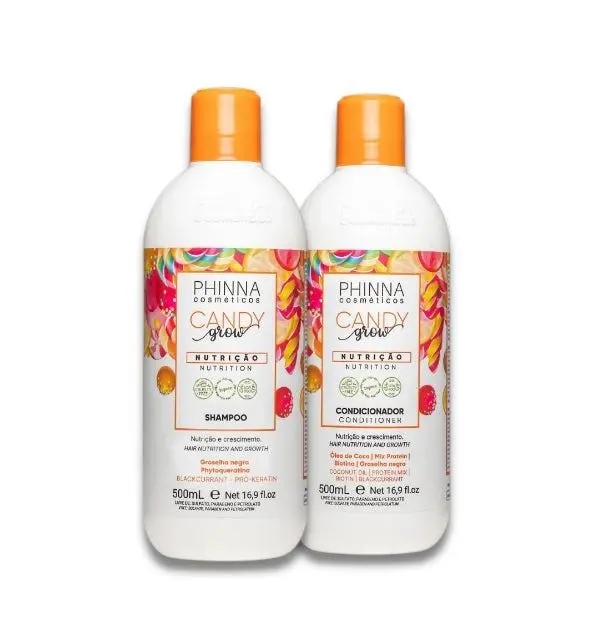 Candy Grow Hair Strengthening Nourishing Antioxidant Oil Control Kit 2X500ml - P 1