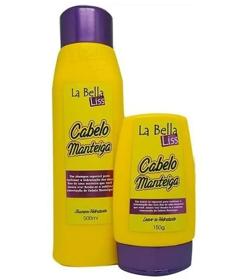Capillary Butter Daily Use Treatment Moisturizing Kit 2 Products - La Bella Liss 1