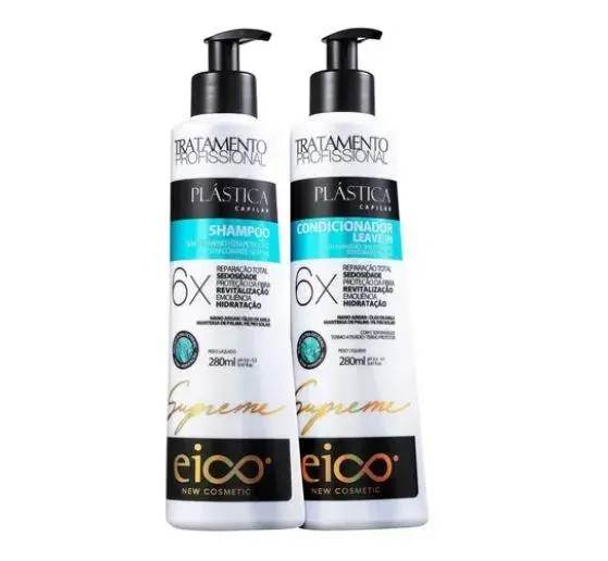 Capillary Plastic 6X Repair Emollience Silkiness Hydration Revitalization 2X280 - Eico 1
