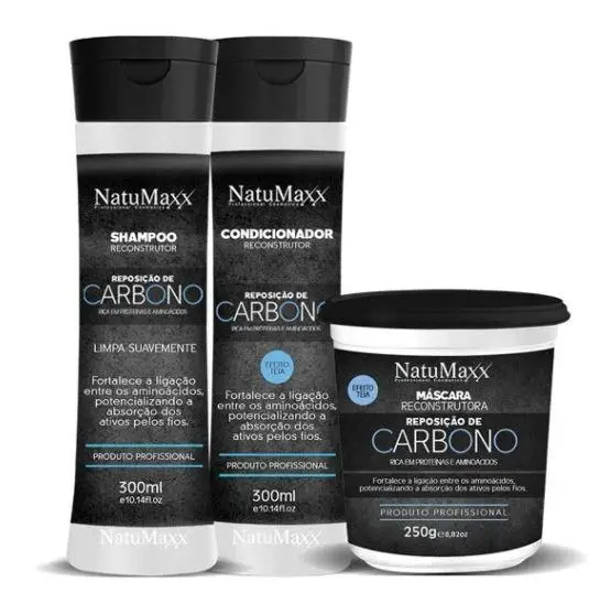 Carbon Replacement Home Care Maintenance Treatment Kit 3 Products - Natumaxx 1