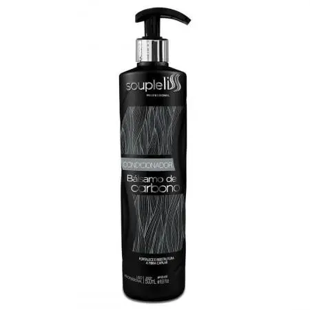 Carbon Strengthener Keratin Hair Treatment Conditioner Balm 500Ml - Souple Liss 1