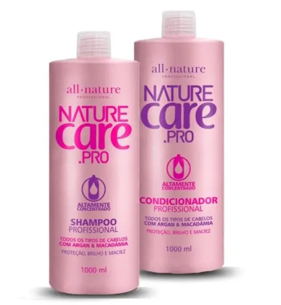 Care Pro Argan Macadamia Highly Concentrated Treatment Kit 2X1l - All Nature 1