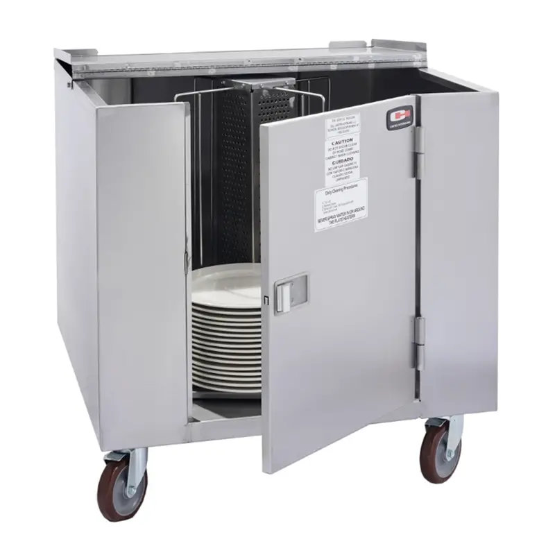 Carter-Hoffmann Heated Enclosed Dish Cart Cd252h 1