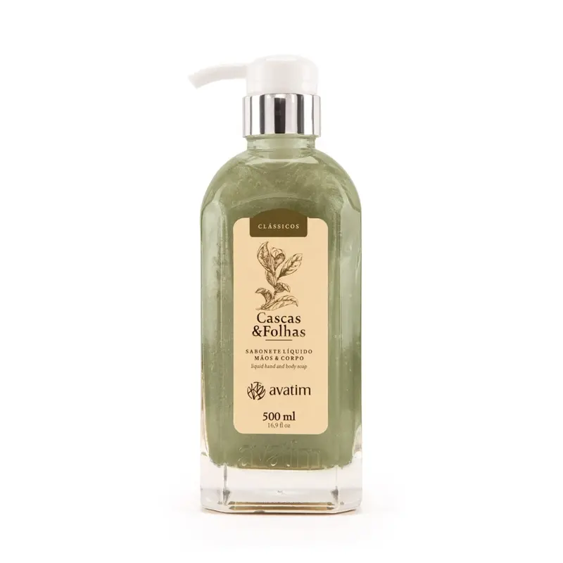 Cascas & Folhas Body Liquid Soap Skin Care Softness Nourishing 500Ml Avatim 1