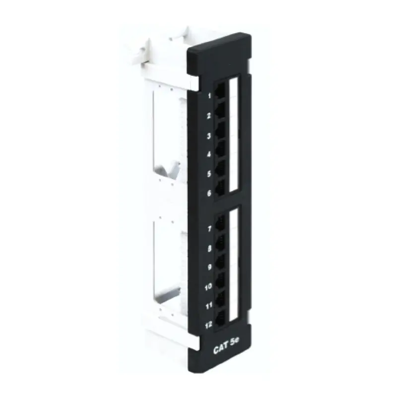 Cat5e 110-Type 12-Port Wall Mount Patch Panel 1
