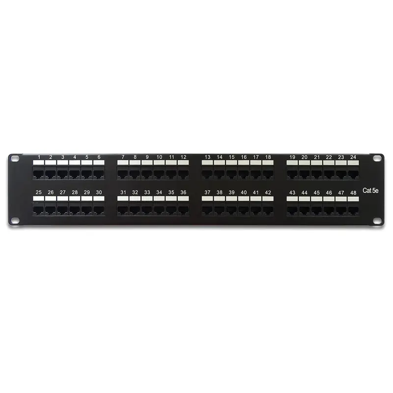Cat5e 110 Type Patch Panel 48Port Rackmount 1