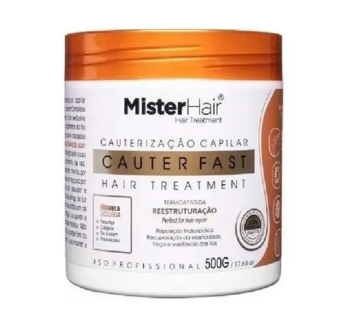 Cauter Fast Thermoactivated Reconstruction Treatment Mask 500G - Mister Hair 1
