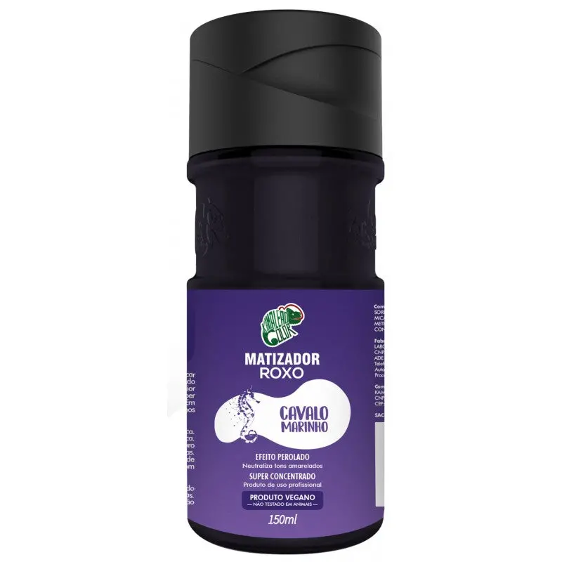 Cavalo Marinho Purple Vegan Tinting Platinum Effect 150Ml - Kamaleão Color 1