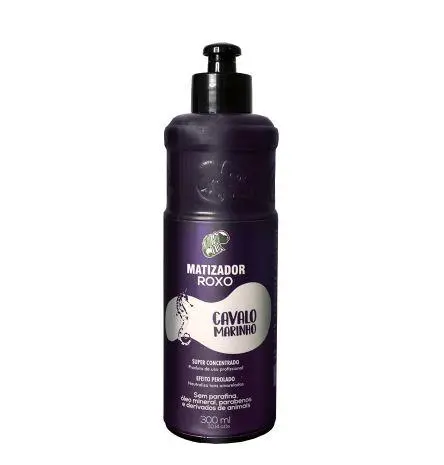Cavalo Marinho Purple Vegan Tinting Platinum Effect 300Ml - Kamaleão Color 1