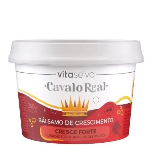 Cavalo Real Growth Treatment Mask Oil Control Nourishing Balm 250G - Vita Seiva 1
