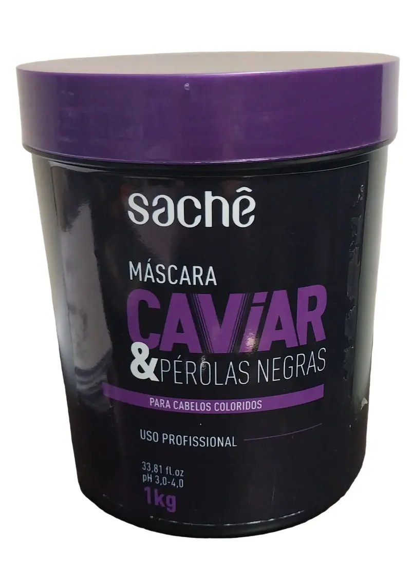 Caviar Black Pearls Regenerative Colored Hair Treatment Mask 1Kg - Sachê 1