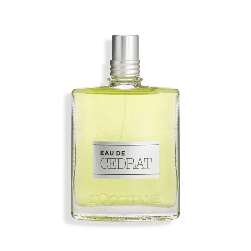 Cedrat Men Eau De Toilette Citrus Body Fragance 75Ml L'occitane 1