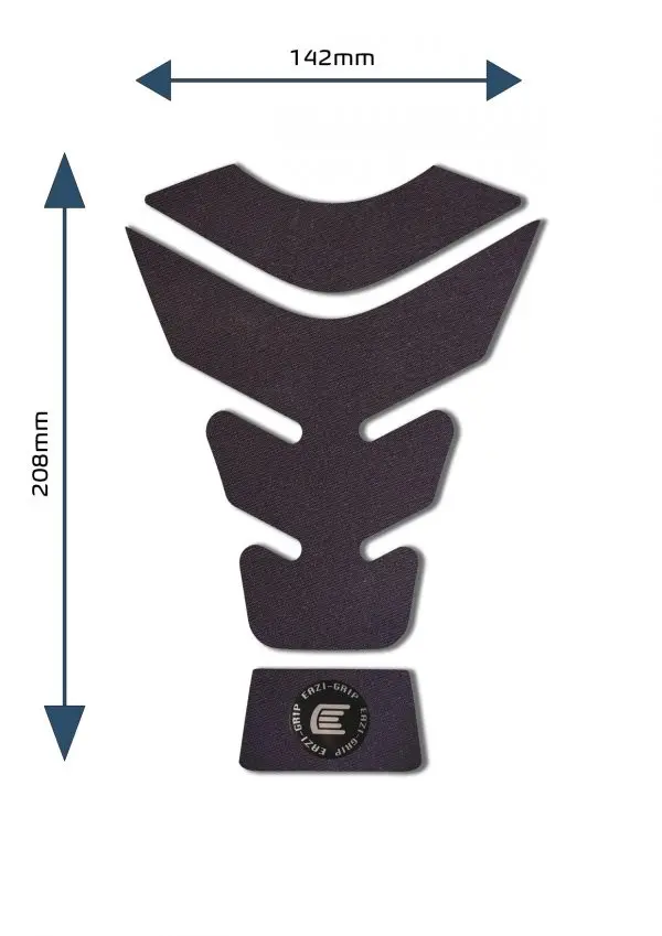 Centre Tank Pad In Black Design G- Eazi-Grip 3