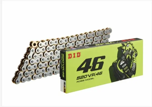 Chain 520 Pitch X 114 Links (Vr46)-Did Chains 1