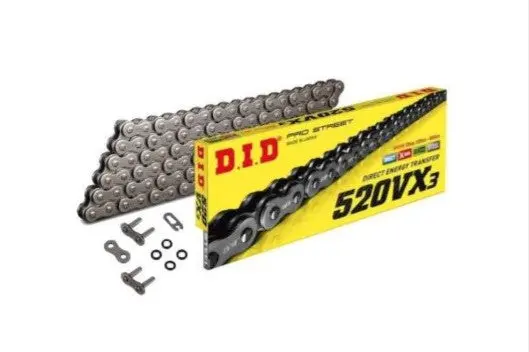 Chain 520 Pitch X 120 Links (Vx3)-Did Chains 1
