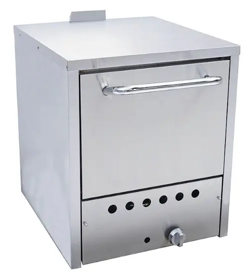 Chef 24'' Countertop Gas Pizza Oven Rgr24p19 1