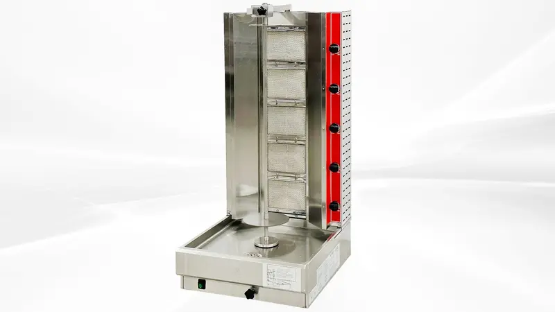 Chef 5 Burner Gas Shawarma/Doner Machine Kb-5 1