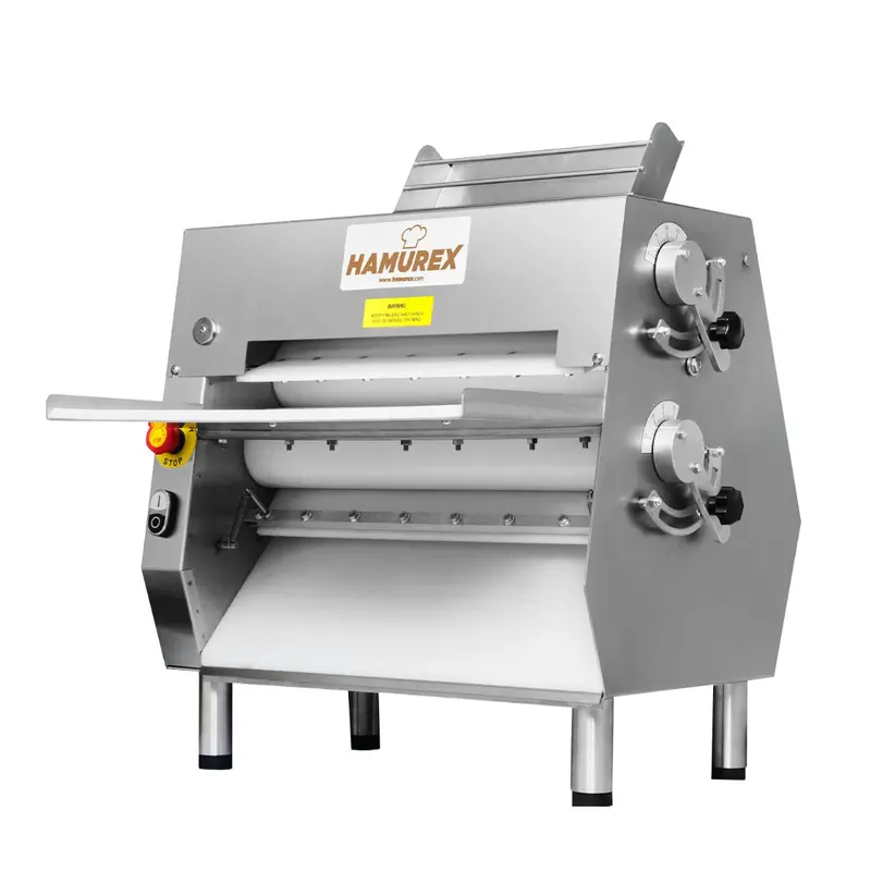 Chef Double Dough Sheeter Machine 20'' Roller Sma-500 1