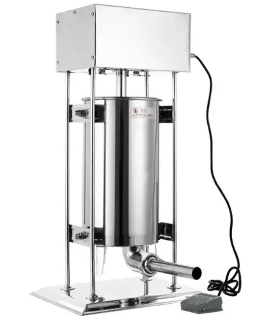 Chef Electric Stainless Steel Vertical Sausage Stuffer 66Lbs Capacity, Evs-30L 1