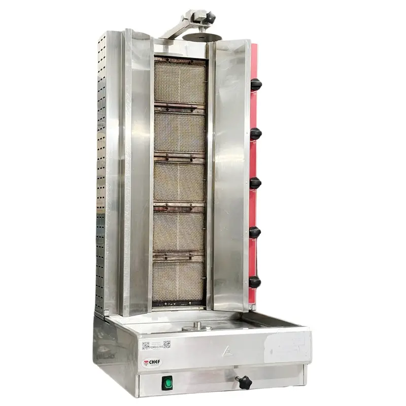 Chef Shawarma Machine 5 Burner Natural Gas Used For02292 1