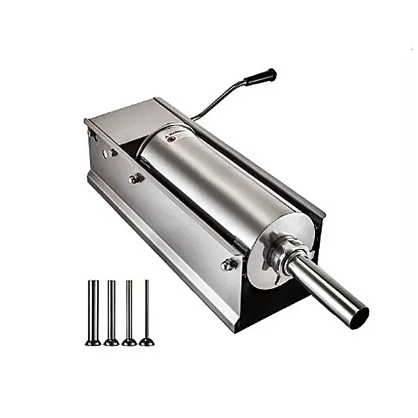 Chef Stainless Steel Horizontal Sausage Stuffer 11Lbs Capacity, Vs-5Lh 1