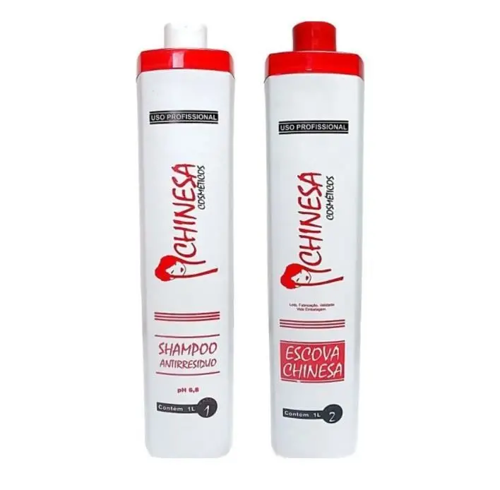 Chinese Progressive Volume Reducer Strenghtening Kit 2X1l - Chinesa Cosmetics 1