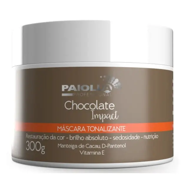 Chocolate Impact Tinting Color Maintenance Hair Treatment Mask 300G - Paiolla 1