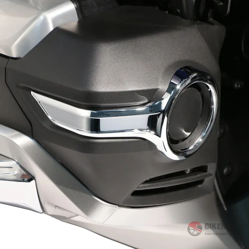 Chrome Fog Light Trims - Honda Goldwing - Ciro Goldstrike 1