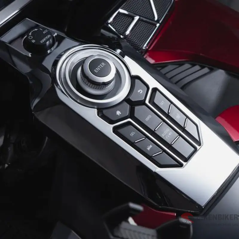 Chrome Switch Panel Cover By Twinart For Honda Goldwing - Goldstrike - 78335 1