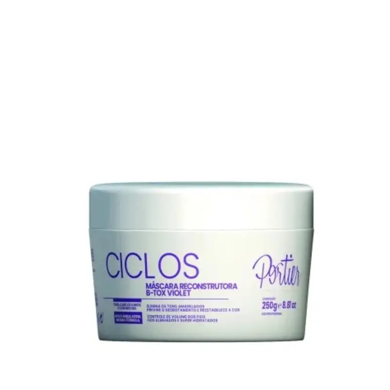 Ciclos B-Tox Volume Control Violet Shine Malleabillity Mask 250G - Portier 1