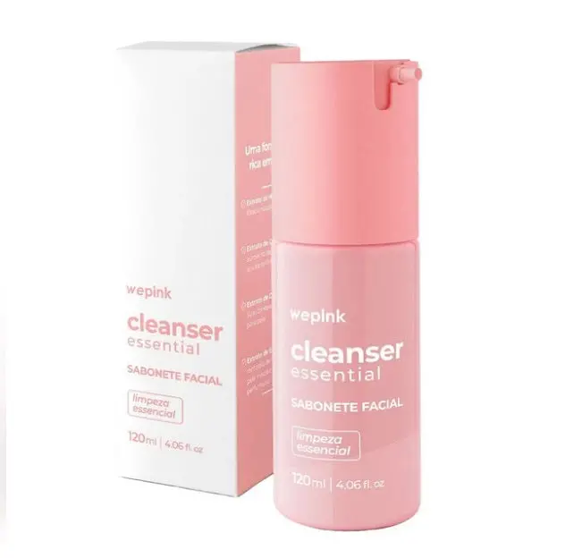 Cleanser Essential Facial Liquid Soap Skin Care Beauty 120Ml - We Pink 1