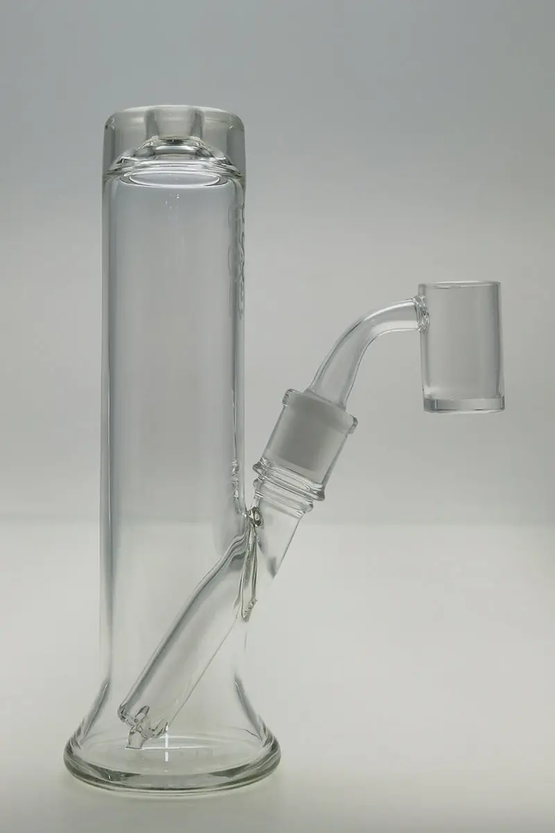 *Clearance* - Tag - 8" Single Hammer Head Bellow Bottle Can Dab Rig 44X4mm (65 Degree) (14Mm Femal 1
