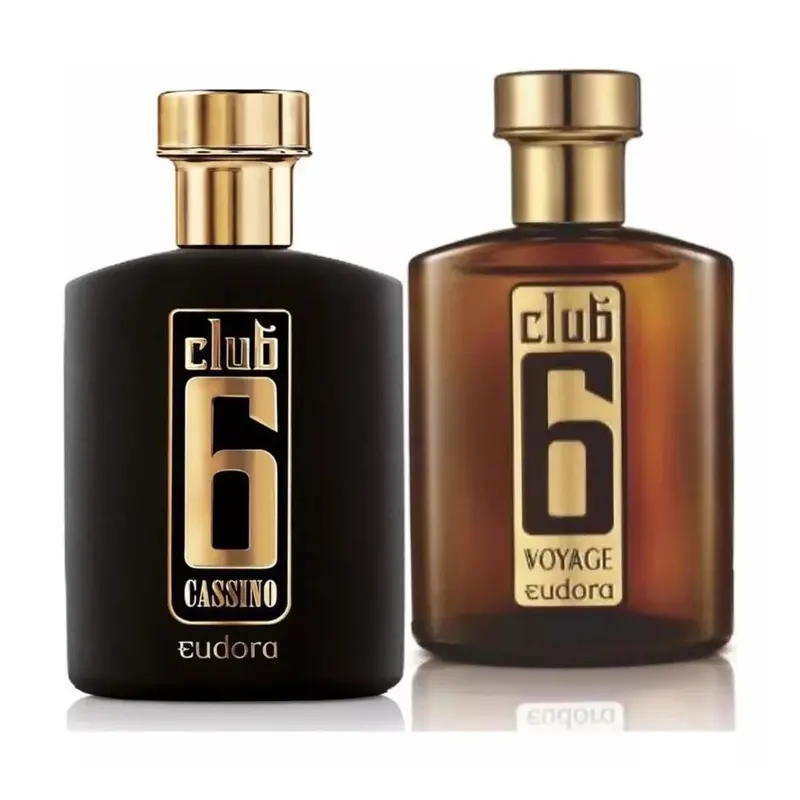 Club 6 Voyage + Club 6 Casino Perfume Eau De Parfum Kit 2X 100Ml Eudora 1