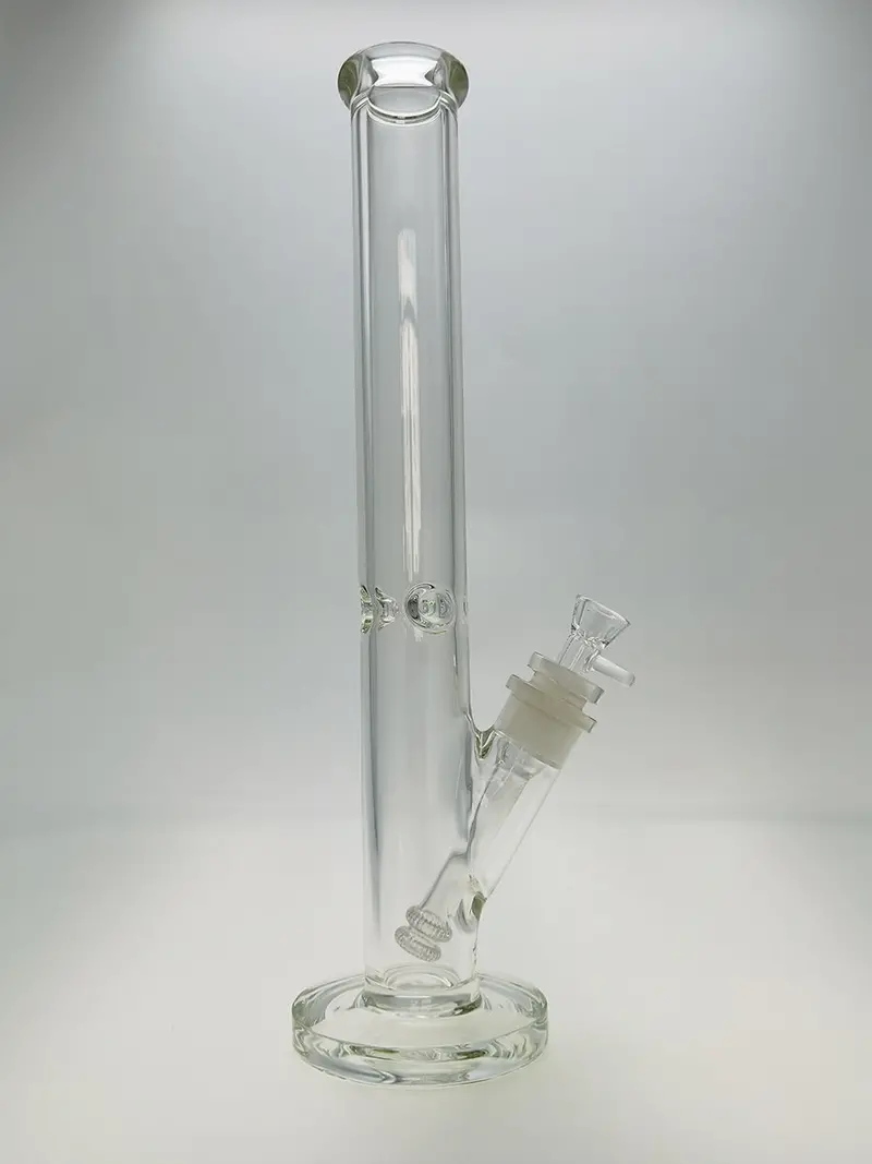 (Cmto) Tag - 18" Straight Tube Bong 50X9mm - 28/18Mm Downstem (4.50") 1