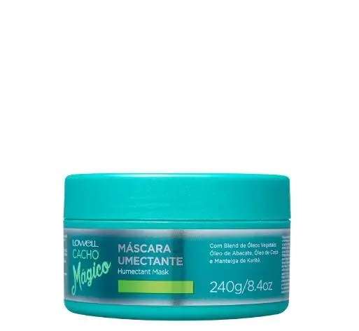Coconut Avocado Karite Vegetable Blend Magic Curls Humectant Mask 240G - Lowell 1