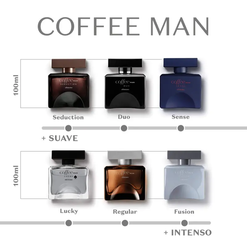Coffee Man Seduction Deodorant Cologne 100Ml - O Boticario Perfume 2